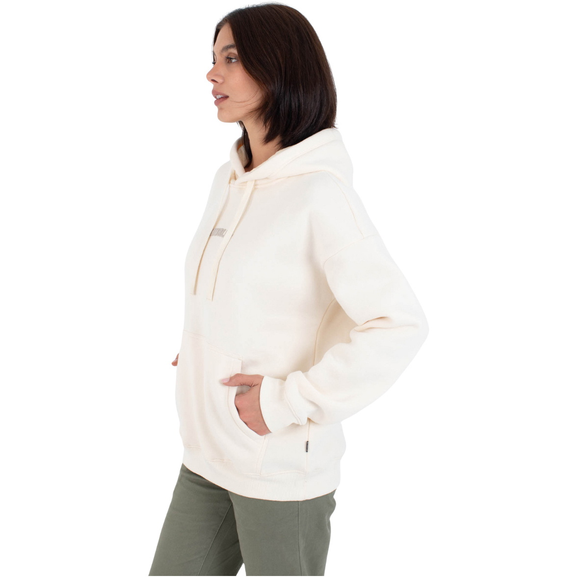 2025 Hurley Frauen Stadium Hoodie WFTEU00019 - Pearl Ivory